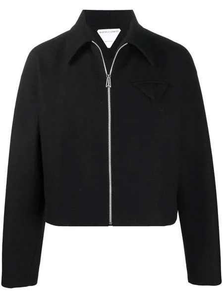 Bottega Veneta куртка-рубашка на молнии
