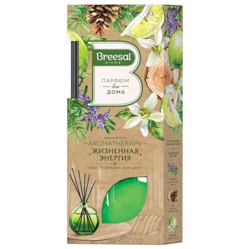 Breesal диффузор Aromatherapy Жизненная энергия, 70 мл 1 шт.