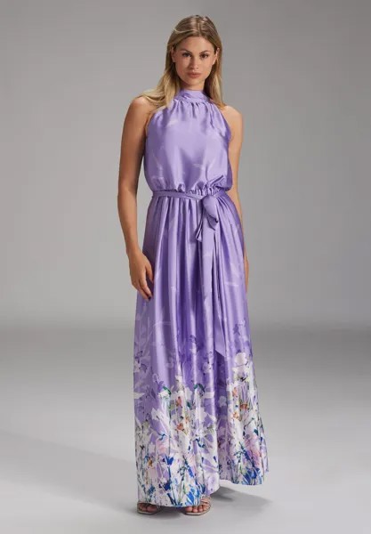 Длинное платье Swing, лиловый