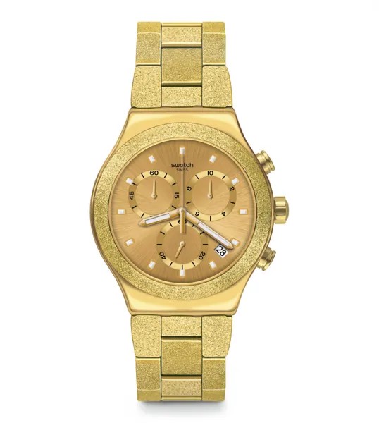Наручные часы женские Swatch Goldshiny YVG407G золотистые