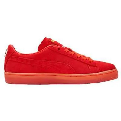 Повседневная обувь Puma Suede Lace Up Youth Boys Red Sneakers 382854-01