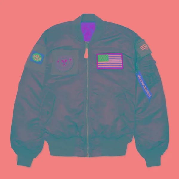 Мужская куртка бомбер Alpha Industries MA-1 Flex Flight