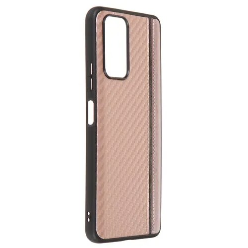 Чехол G-Case для Xiaomi Redmi Note 10 Pro Carbon Rose Gold GG-1469
