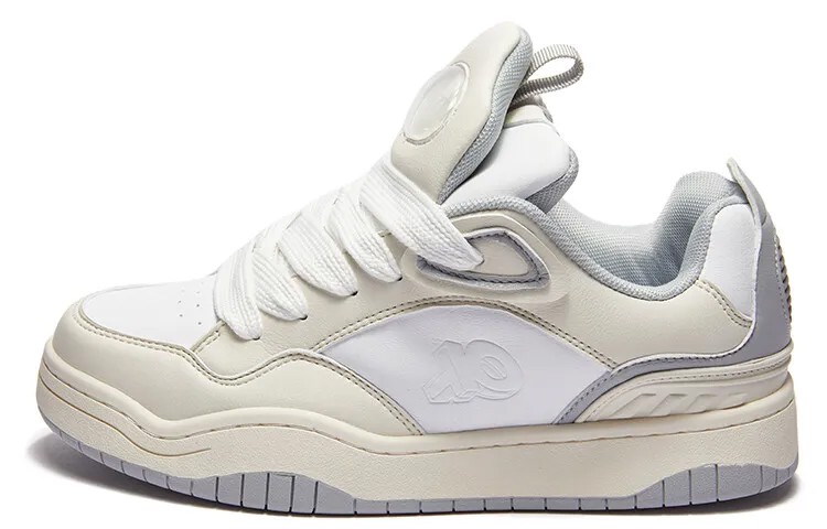 Кроссовки TOTTITEN Skateboarding Shoes Unisex Low-top, черный/белый
