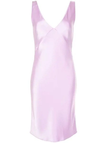 Paris Georgia платье-комбинация с V-образным вырезом