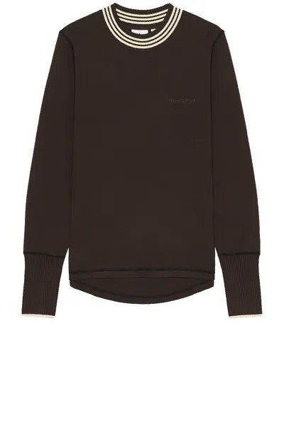 Свитер Adidas Knit Top, цвет Dark Brown