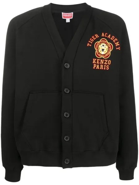 Kenzo кардиган Tiger Academy, черный