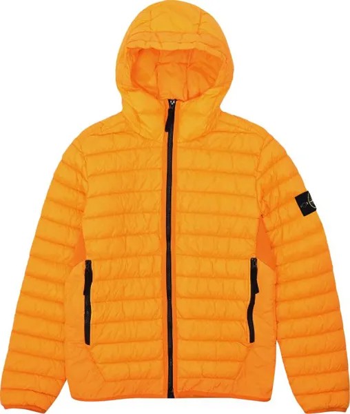 Пуховик Stone Island Packable Puffer Jacket 'Sienna', оранжевый