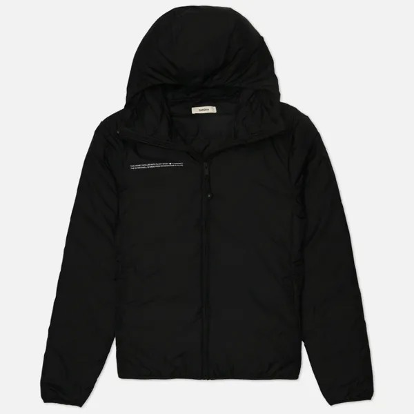 Женский пуховик PANGAIA FLWRDWN Lightweight Down Hooded чёрный, Размер S