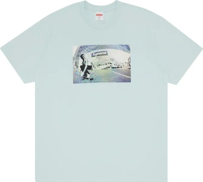 Футболка Supreme Dylan Tee 'Pale Blue', синий