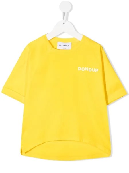 Dondup Kids футболка с принтом Young Wild and Free