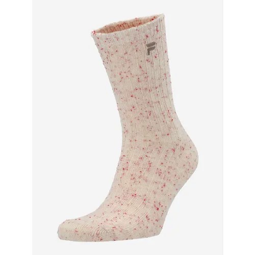 Носки Fila, размер 35-38 [Socks 31-50-FLA-МЖ], светло-бежевый