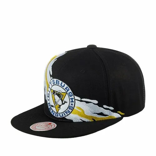 Бейсболка Mitchell & Ness, размер OneSize, черный