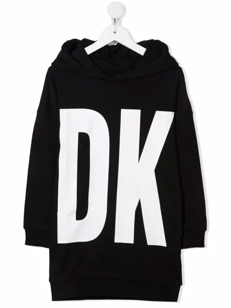 Dkny Kids платье с логотипом