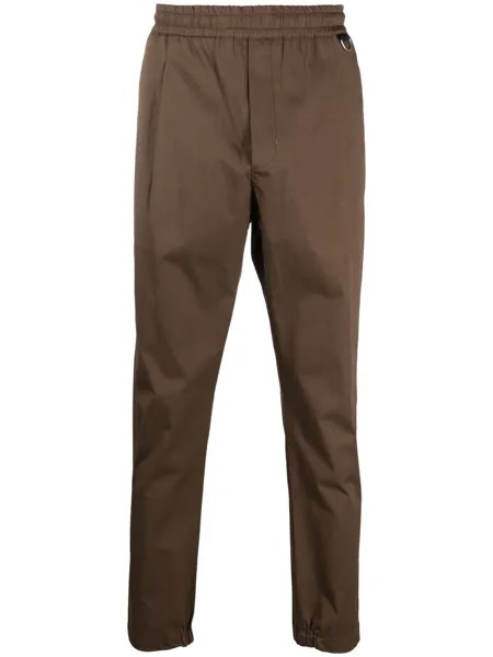 Low Brand прямые брюки с эластичным поясом