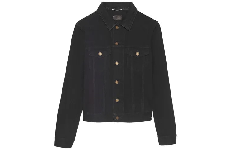 SAINT LAURENT Мужская куртка, цвет Black