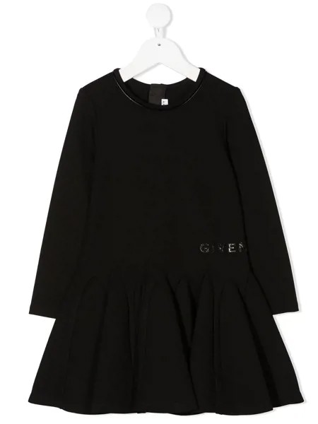 Givenchy Kids платье миди с баской