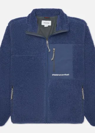 Мужская куртка thisisneverthat SP Sherpa Fleece, цвет синий, размер L