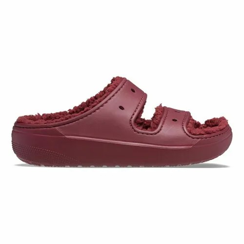 Шлепанцы Crocs, размер 39/40 RU, бордовый
