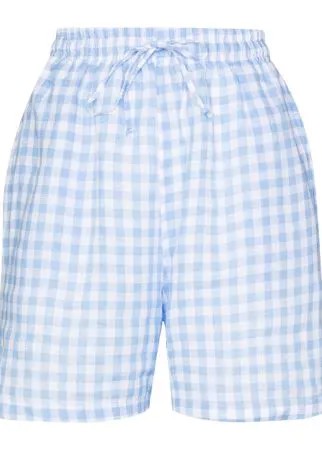 Frankies Bikinis Lou gingham pyjama shorts