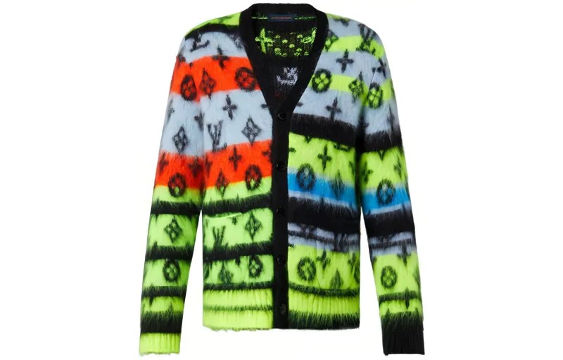 Новые квартальные продукты LV Sweater Men Louis Vuitton, цвет Multicolor