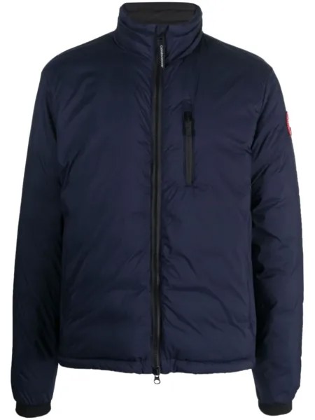 Canada Goose пуховик со съемным капюшоном, синий