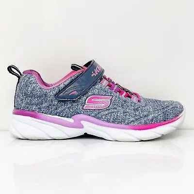 Skechers Girls Shimmer Time 81703L Синие кроссовки Кроссовки Размер 12