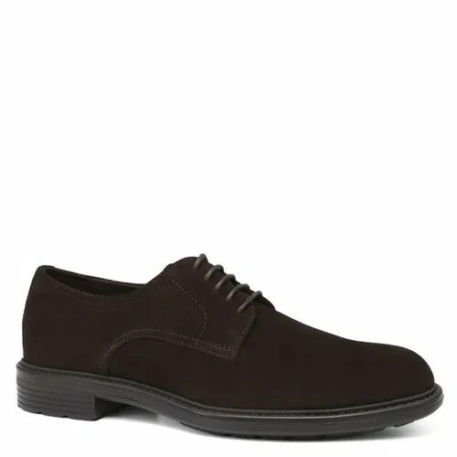 Полуботинки дерби GEOX, размер 40, dark brown