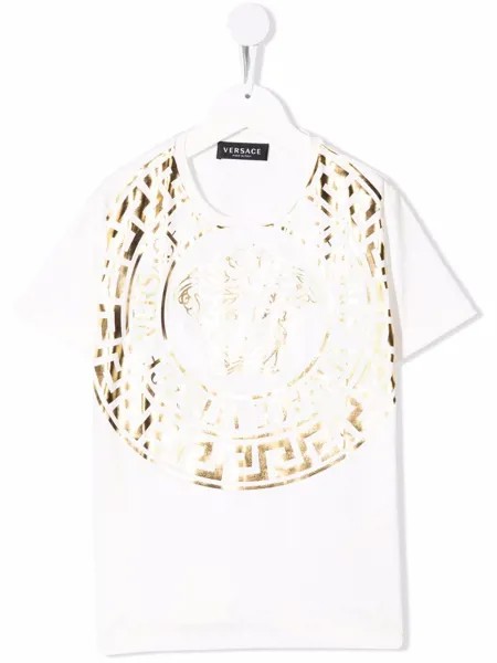 Versace Kids футболка с логотипом