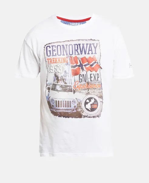 Футболка Geographical Norway, белый