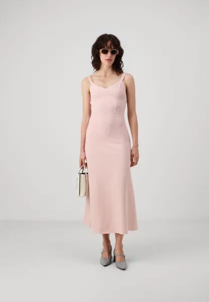 Платье-свитер SLEEVELESS DRESS KARL LAGERFELD, светло-розовый