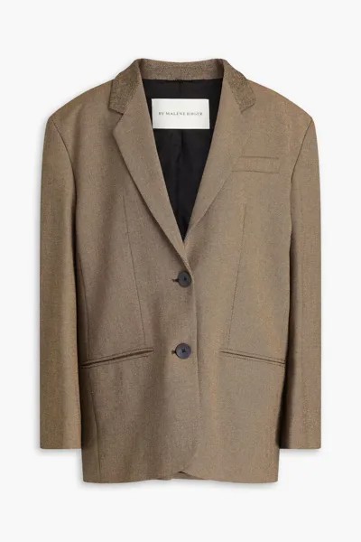 Тканый пиджак By Malene Birger, светло-коричневый