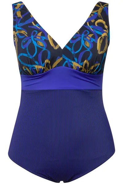Купальник Ulla Popken, цвет royal blau