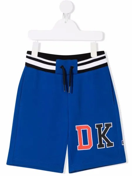 Dkny Kids спортивные шорты с вышитым логотипом