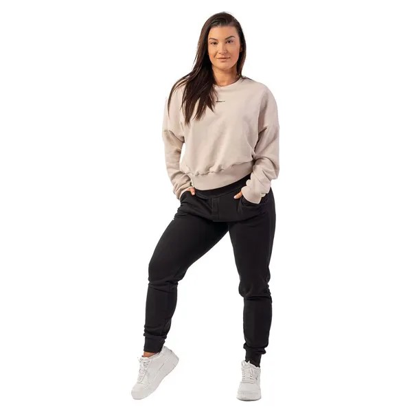Брюки Nebbia Loose Fit Feeling Good 409 Tracksuit, бежевый