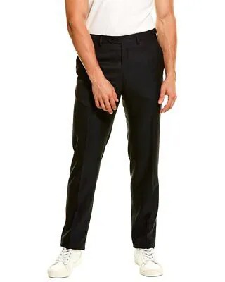 Мужские шерстяные брюки Brioni черные 58