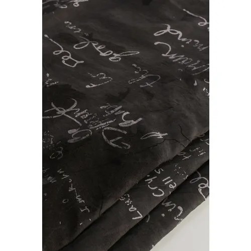 Палантин Tranini, хлопок, 140х75 см, серый