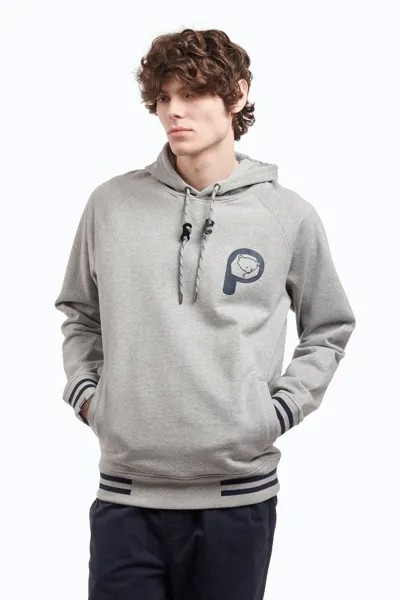 Худи Grey Bear с принтом на груди Penfield, серый
