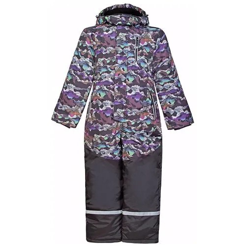 Комбинезон зимний CK1409_01 Ciao Kids collection цвета антрацит, размер 98 см