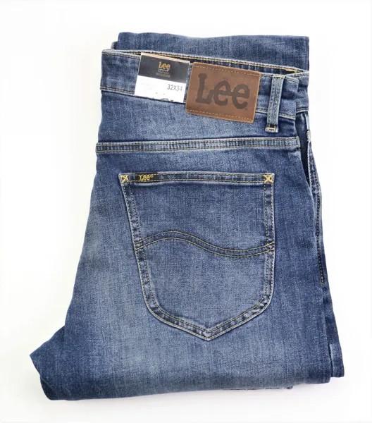 Мужские джинсы Lee Vintage Modern, размер W32 L34, стандартный крой, зауженные штанины, новинка