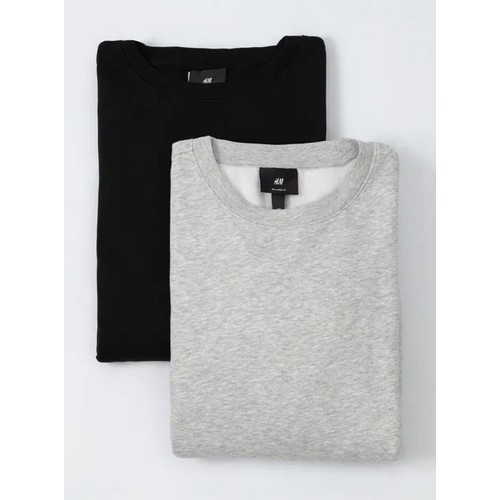 Джемпер H&M 2 шт., размер L, серый