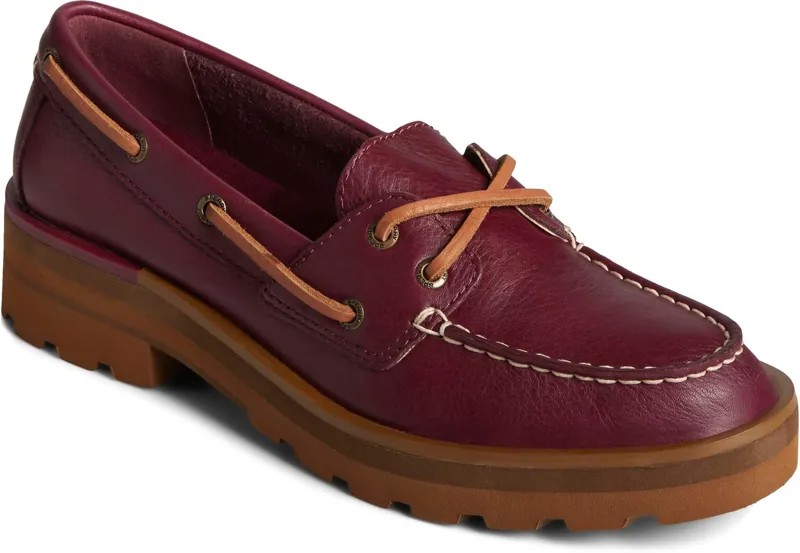 Топсайдеры Chunky Boat Sperry, цвет Cordovan