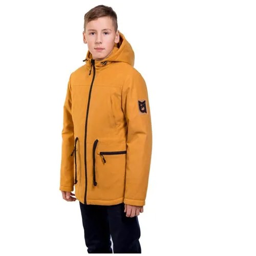 Куртка Sova, размер 158, горчичный
