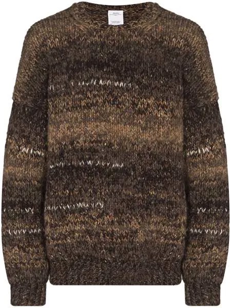 Visvim джемпер Amplus с круглым вырезом