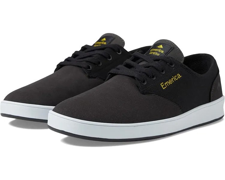 Кроссовки Emerica The Romero Laced, цвет Grey/Black/Yellow