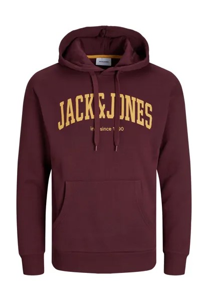 Толстовка Jack & Jones Hoodie 'Josh', красный