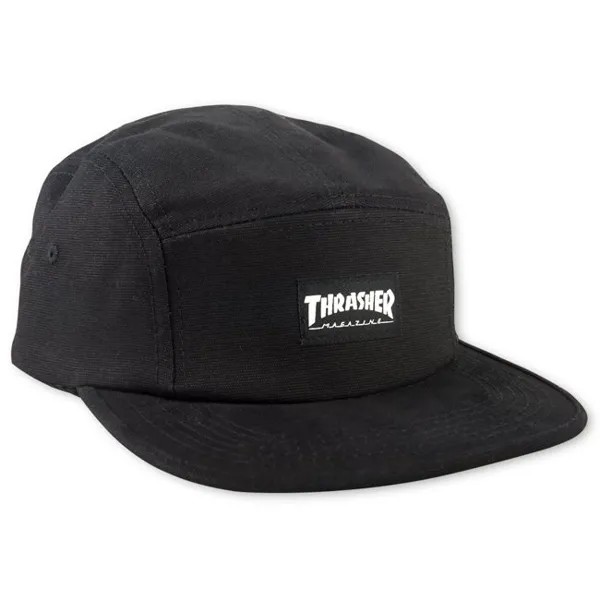 Кепка THRASHER 5 Panel Cap Black 2023