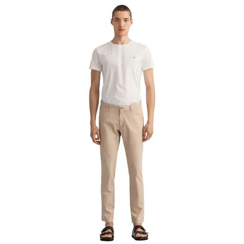 Брюки Hallden Slim Fit Tech Prep Sport Chinos_Gant_1500380_277_30/32