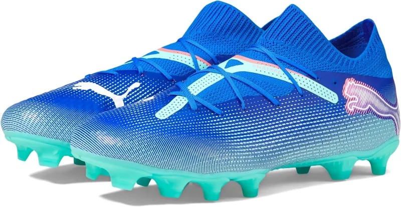 Кроссовки PUMA Future 7 Pro Fg/Ag, цвет Bluemazing-Puma White-Electric Peppermint