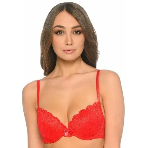 Бюстгальтер infinity lingerie, размер 70A, красный